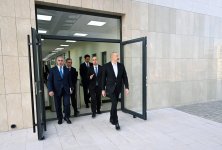 Prezident İlham Əliyev Qarabağ Universitetinin Biznes və iqtisadiyyat fakültəsinin binasının açılışında iştirak edib (FOTO)