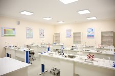 Prezident İlham Əliyev Kərkicahan qəsəbə 1 nömrəli tam orta məktəbin binasının əsaslı təmirdən sonra açılışında iştirak edib (FOTO)