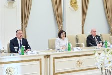 Sahibə Qafarova Türkiyənin Vitse-prezidenti Cevdet Yılmazla görüşüb (FOTO)