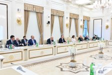 Sahibə Qafarova Türkiyənin Vitse-prezidenti Cevdet Yılmazla görüşüb (FOTO)