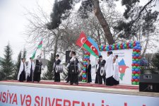 Xudat şəhərində Heydər Əliyev adına mədəniyyət və istirahət parkı əsaslı təmirdən sonra istifadəyə verilib (FOTO)