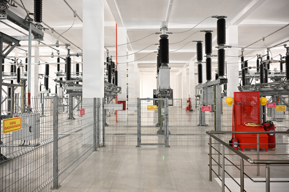 Prezident İlham Əliyev “Xankəndi-1” elektrik yarımstansiyasının açılışında iştirak edib (FOTO)