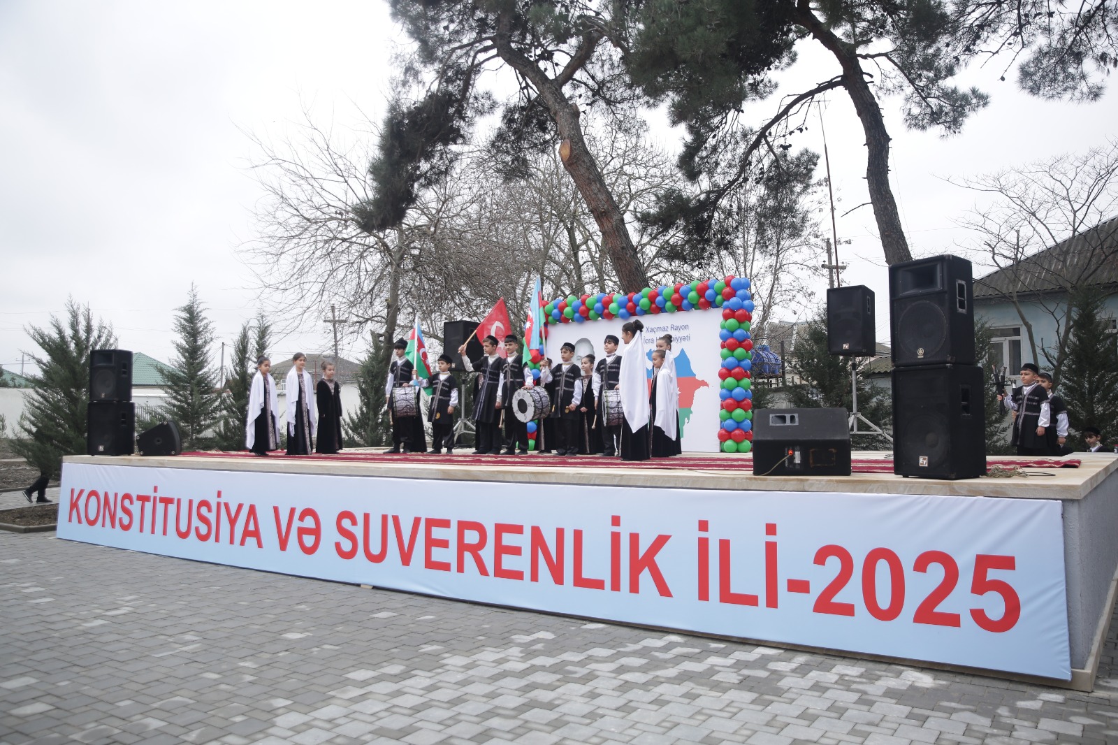 Xudat şəhərində Heydər Əliyev adına mədəniyyət və istirahət parkı əsaslı təmirdən sonra istifadəyə verilib (FOTO)