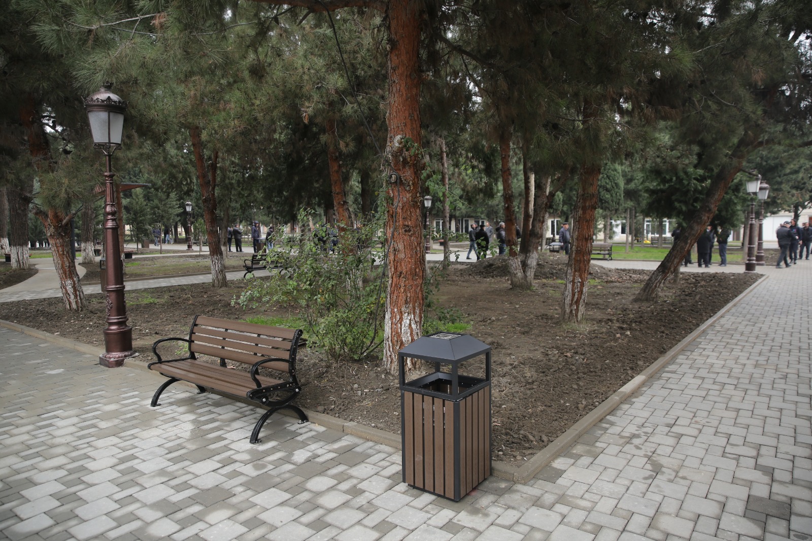 Xudat şəhərində Heydər Əliyev adına mədəniyyət və istirahət parkı əsaslı təmirdən sonra istifadəyə verilib (FOTO)