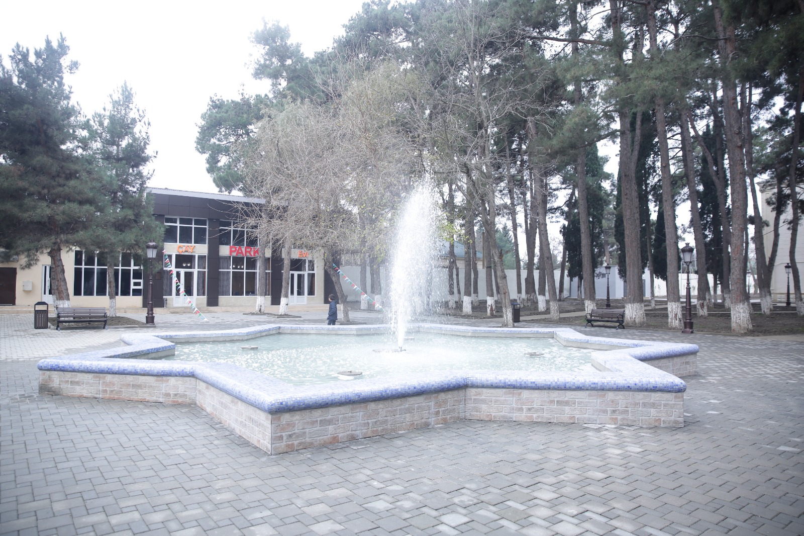 Xudat şəhərində Heydər Əliyev adına mədəniyyət və istirahət parkı əsaslı təmirdən sonra istifadəyə verilib (FOTO)