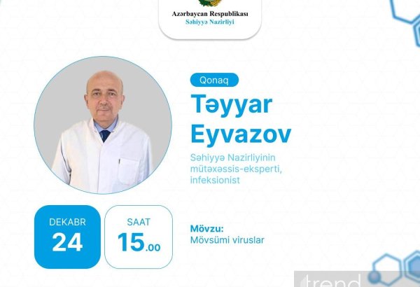 Qripə qarşı peyvənd olunun - Səhiyyə Nazirliyinin ekspertindən çağırış