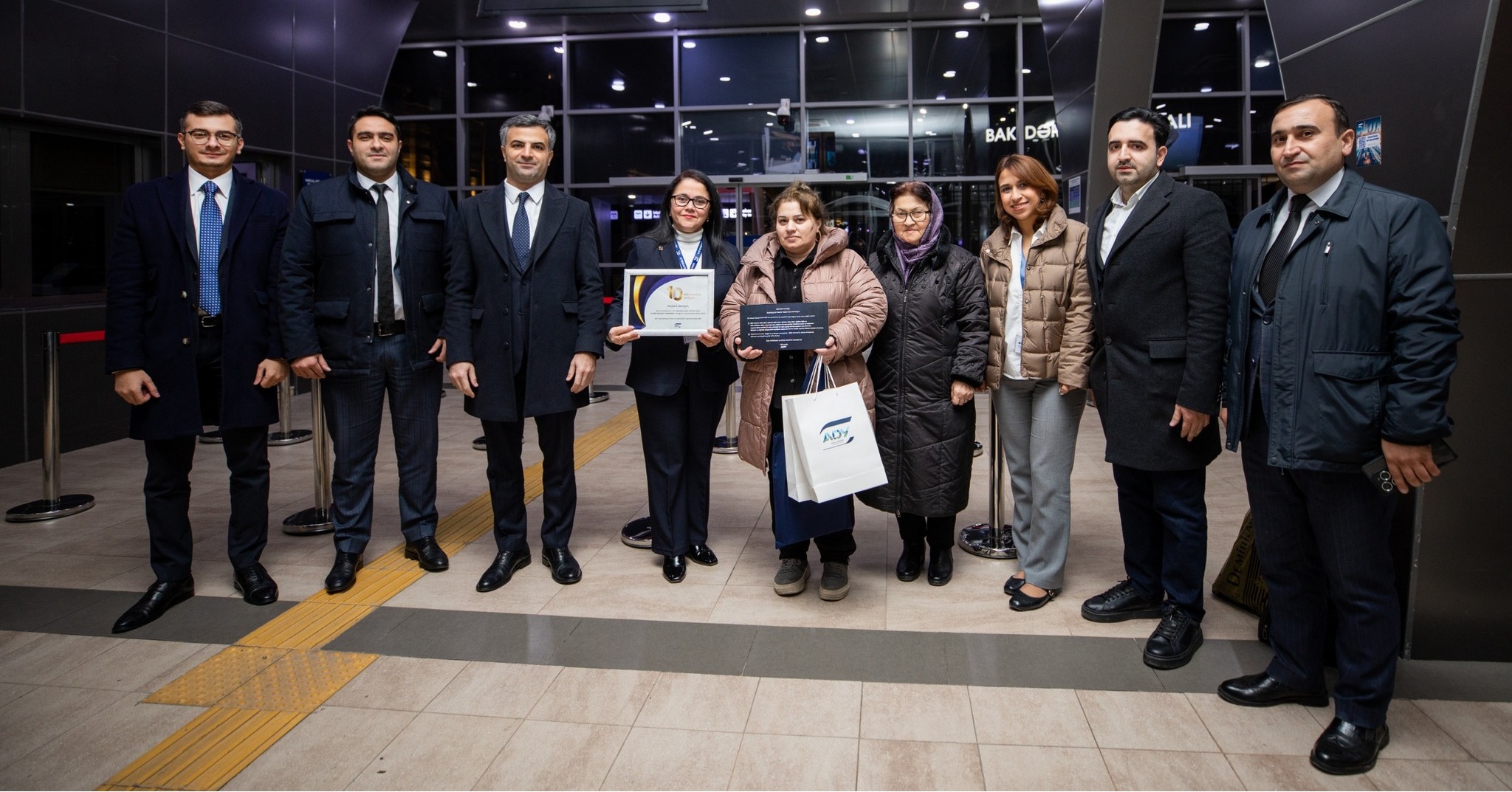 ADY il ərzində 10 milyon sərnişin daşıyıb (FOTO)