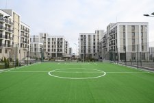 Prezident İlham Əliyev və Birinci xanım Mehriban Əliyeva Ağdamda 2-ci yaşayış kompleksinin açılışında iştirak edib və sakinlərlə görüşüblər (FOTO/VİDEO) (YENİLƏNİB-3)