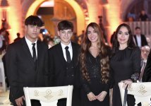 Heydər Əliyev Fondunun vitse-prezidenti Leyla Əliyeva və Bakı Media Mərkəzinin rəhbəri Arzu Əliyeva ilin idman yekunları ilə bağlı qala mərasimində iştirak ediblər (FOTO)
