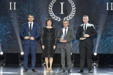 Heydər Əliyev Fondunun vitse-prezidenti Leyla Əliyeva və Bakı Media Mərkəzinin rəhbəri Arzu Əliyeva ilin idman yekunları ilə bağlı qala mərasimində iştirak ediblər (FOTO)