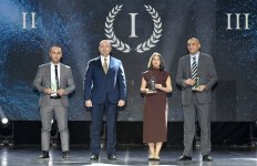 Heydər Əliyev Fondunun vitse-prezidenti Leyla Əliyeva və Bakı Media Mərkəzinin rəhbəri Arzu Əliyeva ilin idman yekunları ilə bağlı qala mərasimində iştirak ediblər (FOTO)