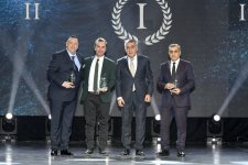 Heydər Əliyev Fondunun vitse-prezidenti Leyla Əliyeva və Bakı Media Mərkəzinin rəhbəri Arzu Əliyeva ilin idman yekunları ilə bağlı qala mərasimində iştirak ediblər (FOTO)