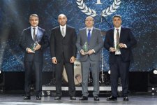 Heydər Əliyev Fondunun vitse-prezidenti Leyla Əliyeva və Bakı Media Mərkəzinin rəhbəri Arzu Əliyeva ilin idman yekunları ilə bağlı qala mərasimində iştirak ediblər (FOTO)