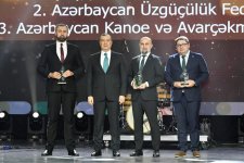 Heydər Əliyev Fondunun vitse-prezidenti Leyla Əliyeva və Bakı Media Mərkəzinin rəhbəri Arzu Əliyeva ilin idman yekunları ilə bağlı qala mərasimində iştirak ediblər (FOTO)