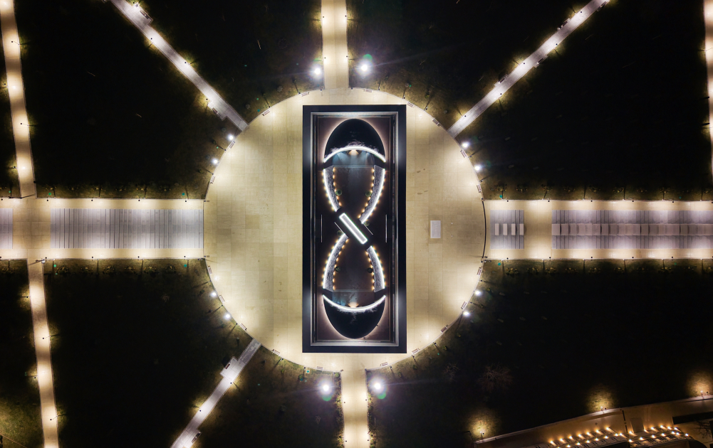 Prezident İlham Əliyev və Birinci xanım Mehriban Əliyeva Xankəndi şəhərində Zəfər parkının açılışında iştirak ediblər (FOTO) (YENİLƏNİB)