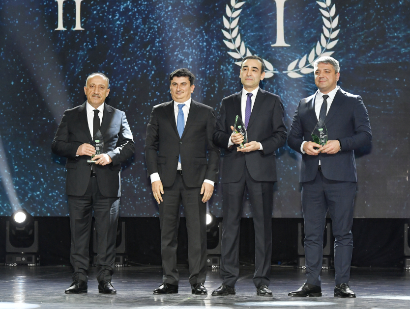 Heydər Əliyev Fondunun vitse-prezidenti Leyla Əliyeva və Bakı Media Mərkəzinin rəhbəri Arzu Əliyeva ilin idman yekunları ilə bağlı qala mərasimində iştirak ediblər (FOTO)