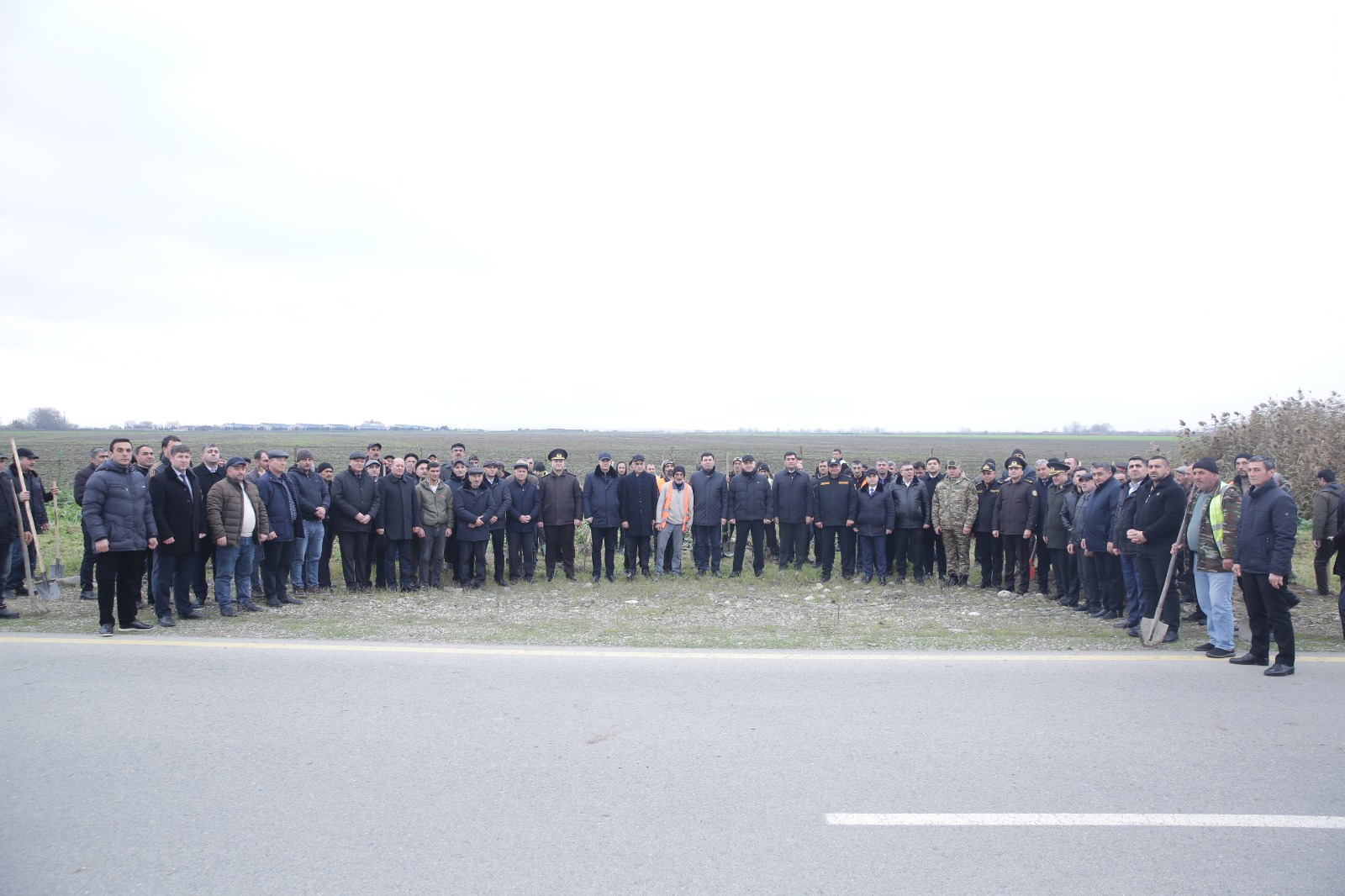 Xaçmazda növbəti ağacəkmə aksiyası keçirilib (FOTO)