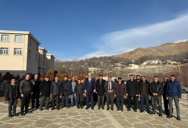 Milli Məclisin deputatı Vüqar Rəhimzadə Ordubadda seçiciləri ilə növbəti görüşünü keçirib (FOTO)