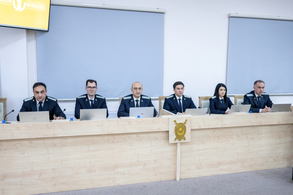 Ermənistan vətəndaşlarının məhkəməsi təqsirləndirilən şəxslərin son söz çıxışları ilə davam etdirilib (FOTO)