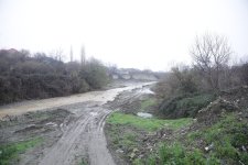 Qudyalçayın Xaçmaz rayonu ərazisindən keçən hissəsində monitorinqlər və təmizlik aksiyaları davam etdirilir (FOTO)