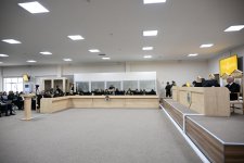 Ermənistan vətəndaşlarının məhkəməsi təqsirləndirilən şəxslərin son söz çıxışları ilə davam etdirilib (FOTO)