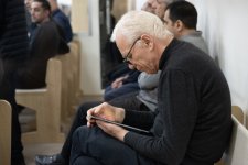 Ermənistan vətəndaşlarının məhkəməsi təqsirləndirilən şəxslərin son söz çıxışları ilə davam etdirilib (FOTO)