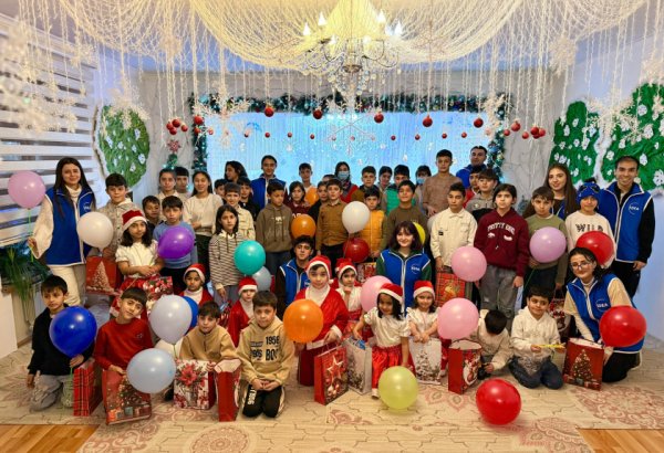 Leyla Əliyevanın təşəbbüsü ilə Gəncədə uşaq evində Yeni il tədbiri keçirilib (FOTO)
