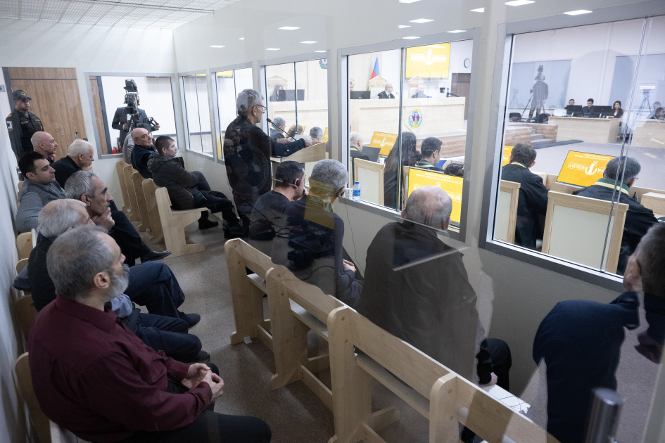 Ermənistan vətəndaşlarının məhkəməsində məhkəmə baxışı başa çatıb (FOTO)