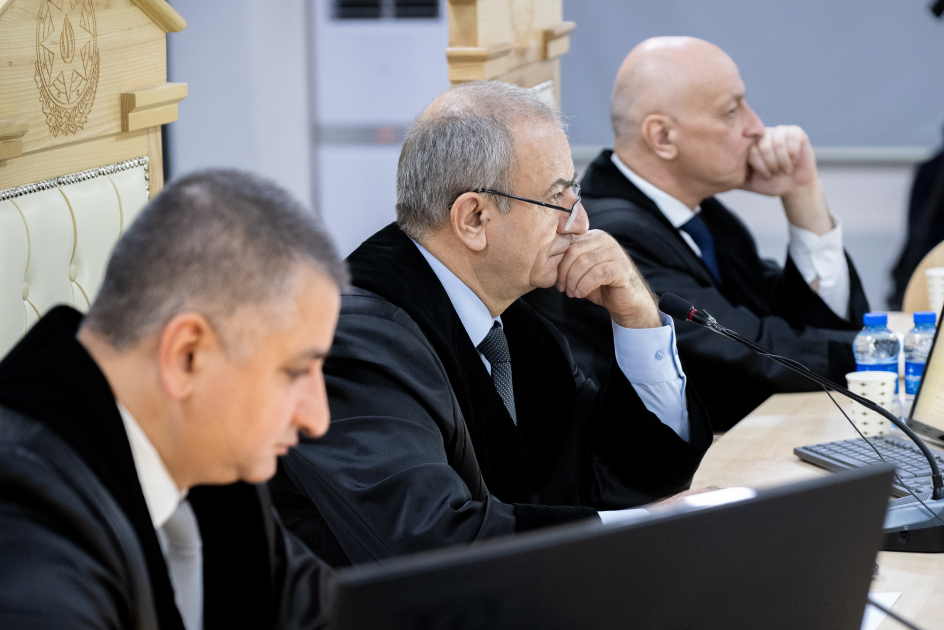 Ermənistan vətəndaşlarının məhkəməsində məhkəmə baxışı başa çatıb (FOTO)