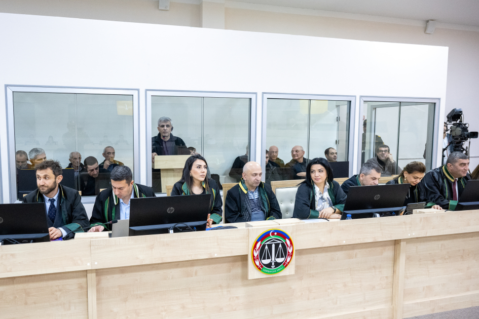 Ermənistan vətəndaşlarının məhkəməsində məhkəmə baxışı başa çatıb (FOTO)