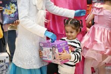 Heydər Əliyev Fondunun vitse-prezidenti Leyla Əliyeva, Arzu Əliyeva və Alena Əliyeva uşaqlar üçün təşkil olunan bayram şənliyində iştirak ediblər (FOTO)