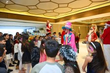 Heydər Əliyev Fondunun vitse-prezidenti Leyla Əliyeva, Arzu Əliyeva və Alena Əliyeva uşaqlar üçün təşkil olunan bayram şənliyində iştirak ediblər (FOTO)