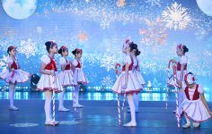 Heydər Əliyev Fondunun vitse-prezidenti Leyla Əliyeva, Arzu Əliyeva və Alena Əliyeva uşaqlar üçün təşkil olunan bayram şənliyində iştirak ediblər (FOTO)