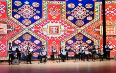 Leyla Əliyeva və Alena Əliyeva Uşaq İncəsənət Festivalının yekun mükafatlandırma mərasimində iştirak ediblər (FOTO)