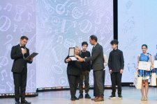 Leyla Əliyeva və Alena Əliyeva Uşaq İncəsənət Festivalının yekun mükafatlandırma mərasimində iştirak ediblər (FOTO)