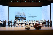 Leyla Əliyeva və Alena Əliyeva Uşaq İncəsənət Festivalının yekun mükafatlandırma mərasimində iştirak ediblər (FOTO)