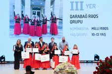 Leyla Əliyeva və Alena Əliyeva Uşaq İncəsənət Festivalının yekun mükafatlandırma mərasimində iştirak ediblər (FOTO)