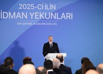 Prezident İlham Əliyev 2025-ci ilin idman yekunlarına həsr olunan mərasimdə iştirak edib (FOTO/VİDEO) (YENİLƏNİB)