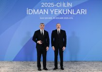 Prezident İlham Əliyev 2025-ci ilin idman yekunlarına həsr olunan mərasimdə iştirak edib (FOTO/VİDEO) (YENİLƏNİB)