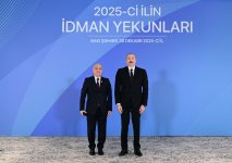 Prezident İlham Əliyev 2025-ci ilin idman yekunlarına həsr olunan mərasimdə iştirak edib (FOTO/VİDEO) (YENİLƏNİB)