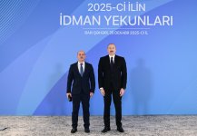 Prezident İlham Əliyev 2025-ci ilin idman yekunlarına həsr olunan mərasimdə iştirak edib (FOTO/VİDEO) (YENİLƏNİB)