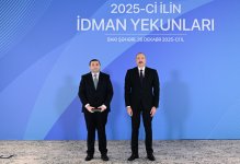 Prezident İlham Əliyev 2025-ci ilin idman yekunlarına həsr olunan mərasimdə iştirak edib (FOTO/VİDEO) (YENİLƏNİB)