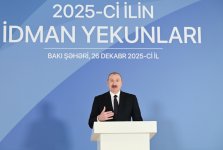 Prezident İlham Əliyev 2025-ci ilin idman yekunlarına həsr olunan mərasimdə iştirak edib (FOTO/VİDEO) (YENİLƏNİB)