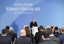 Prezident İlham Əliyev 2025-ci ilin idman yekunlarına həsr olunan mərasimdə iştirak edib (FOTO/VİDEO) (YENİLƏNİB)