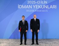 Prezident İlham Əliyev 2025-ci ilin idman yekunlarına həsr olunan mərasimdə iştirak edib (FOTO/VİDEO) (YENİLƏNİB)
