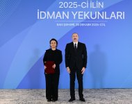 Prezident İlham Əliyev 2025-ci ilin idman yekunlarına həsr olunan mərasimdə iştirak edib (FOTO/VİDEO) (YENİLƏNİB)