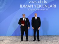Prezident İlham Əliyev 2025-ci ilin idman yekunlarına həsr olunan mərasimdə iştirak edib (FOTO/VİDEO) (YENİLƏNİB)