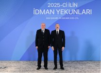 Prezident İlham Əliyev 2025-ci ilin idman yekunlarına həsr olunan mərasimdə iştirak edib (FOTO/VİDEO) (YENİLƏNİB)