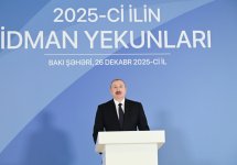 Prezident İlham Əliyev 2025-ci ilin idman yekunlarına həsr olunan mərasimdə iştirak edib (FOTO/VİDEO) (YENİLƏNİB)
