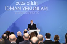 Prezident İlham Əliyev 2025-ci ilin idman yekunlarına həsr olunan mərasimdə iştirak edib (FOTO/VİDEO) (YENİLƏNİB)